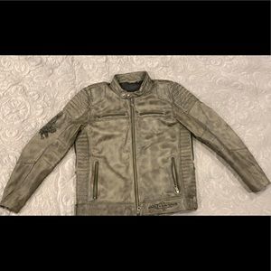 Harley Davidson Distressed Leather Jacket